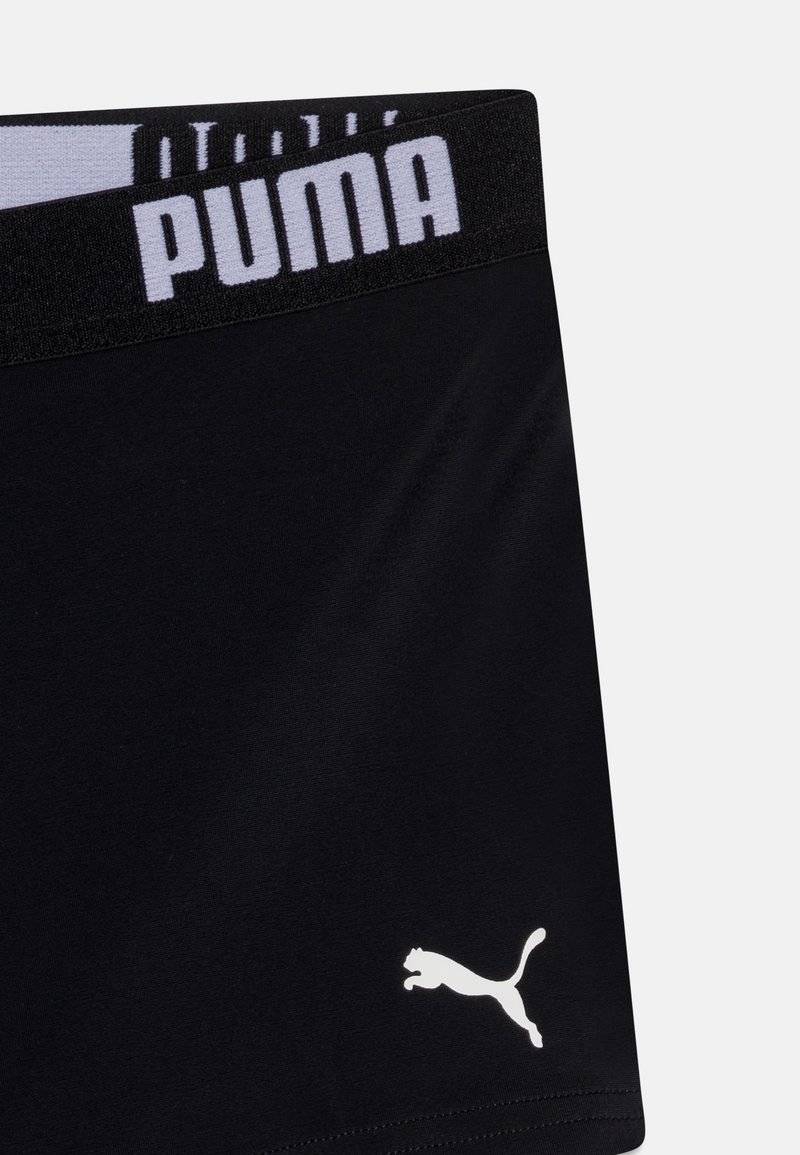 Puma Puma SWIM BOYS LOGO SWIM TRUNK - Swimming shorts - black Schlussverkauf
