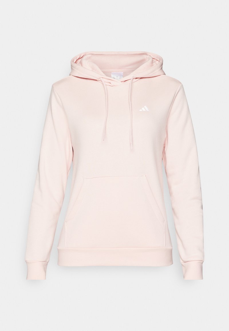 adidas Sportswear adidas Sportswear ESSENTIALS SMALL LOGO FEEL COZY HOODIE - Hoodie - sandy pink Zeitlich begrenztes Angebot