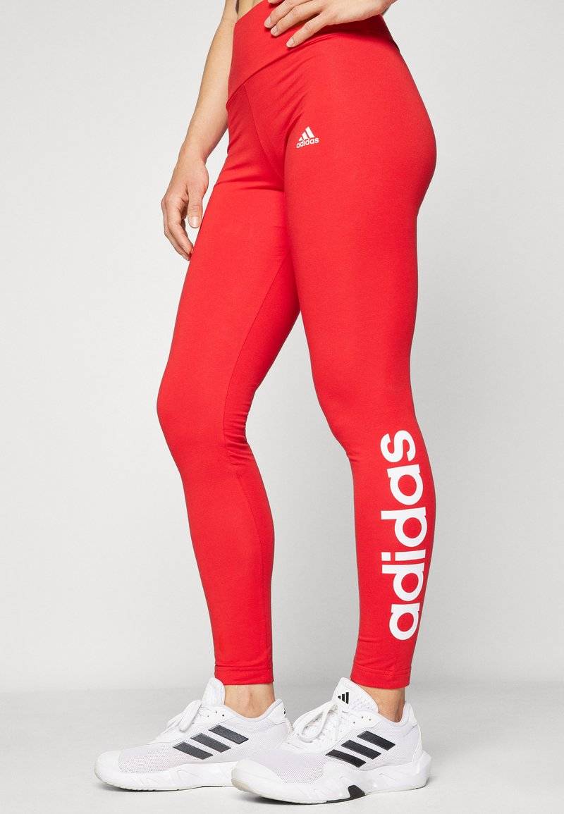 adidas Sportswear adidas Sportswear ESSENTIALS HIGH-WAISTED - Leggings - better scarlet Super Rabatt