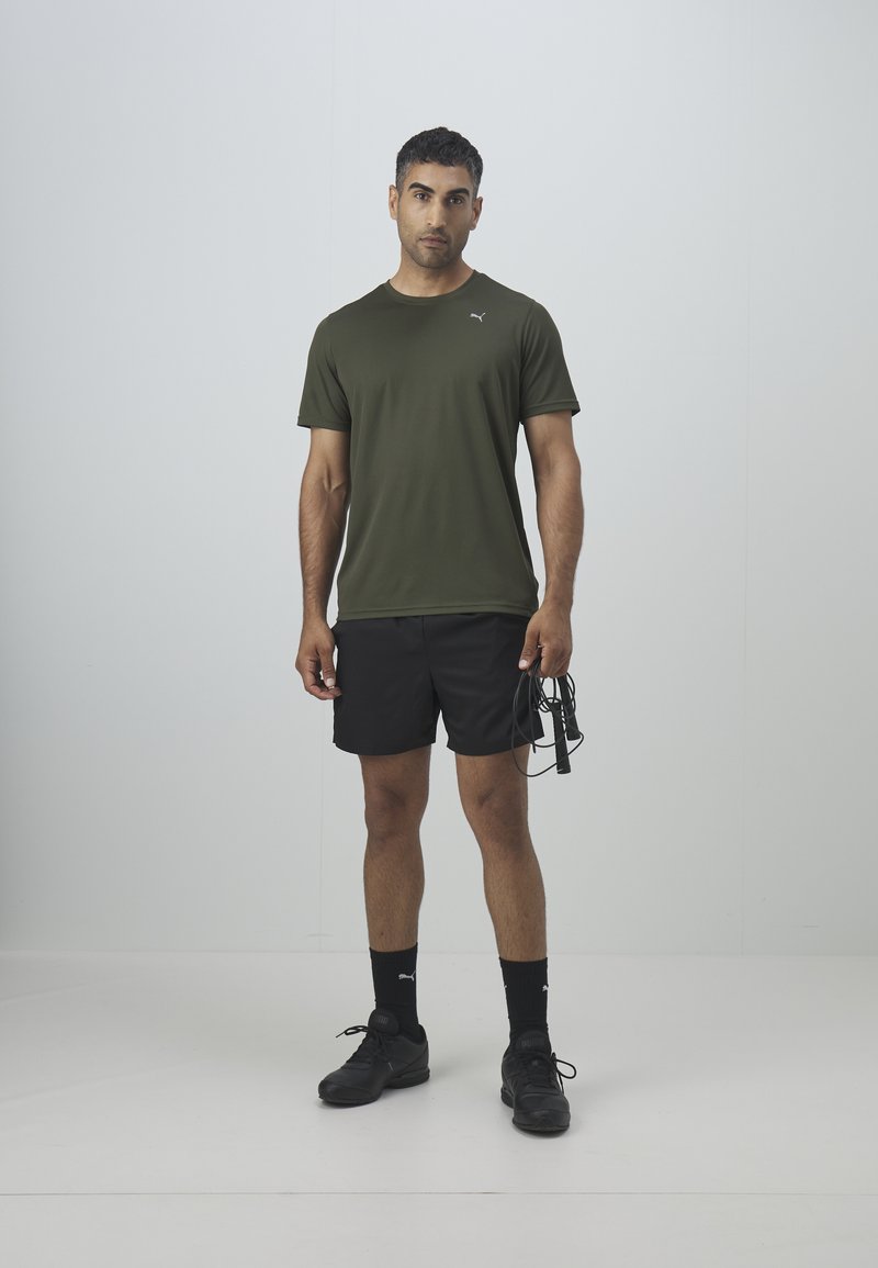 Puma Puma PERFORMANCE TEE - Sports T-shirt - dark olive Fabrikverkauf