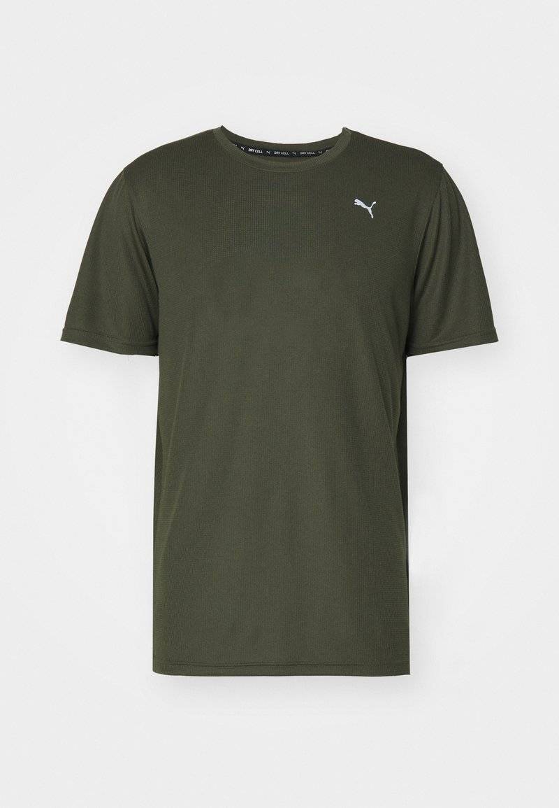 Puma Puma PERFORMANCE TEE - Sports T-shirt - dark olive Fabrikverkauf