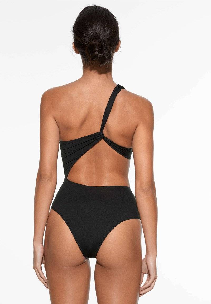 OYSHO OYSHO ASYMMETRIC - Swimsuit - black Fabrikpreis