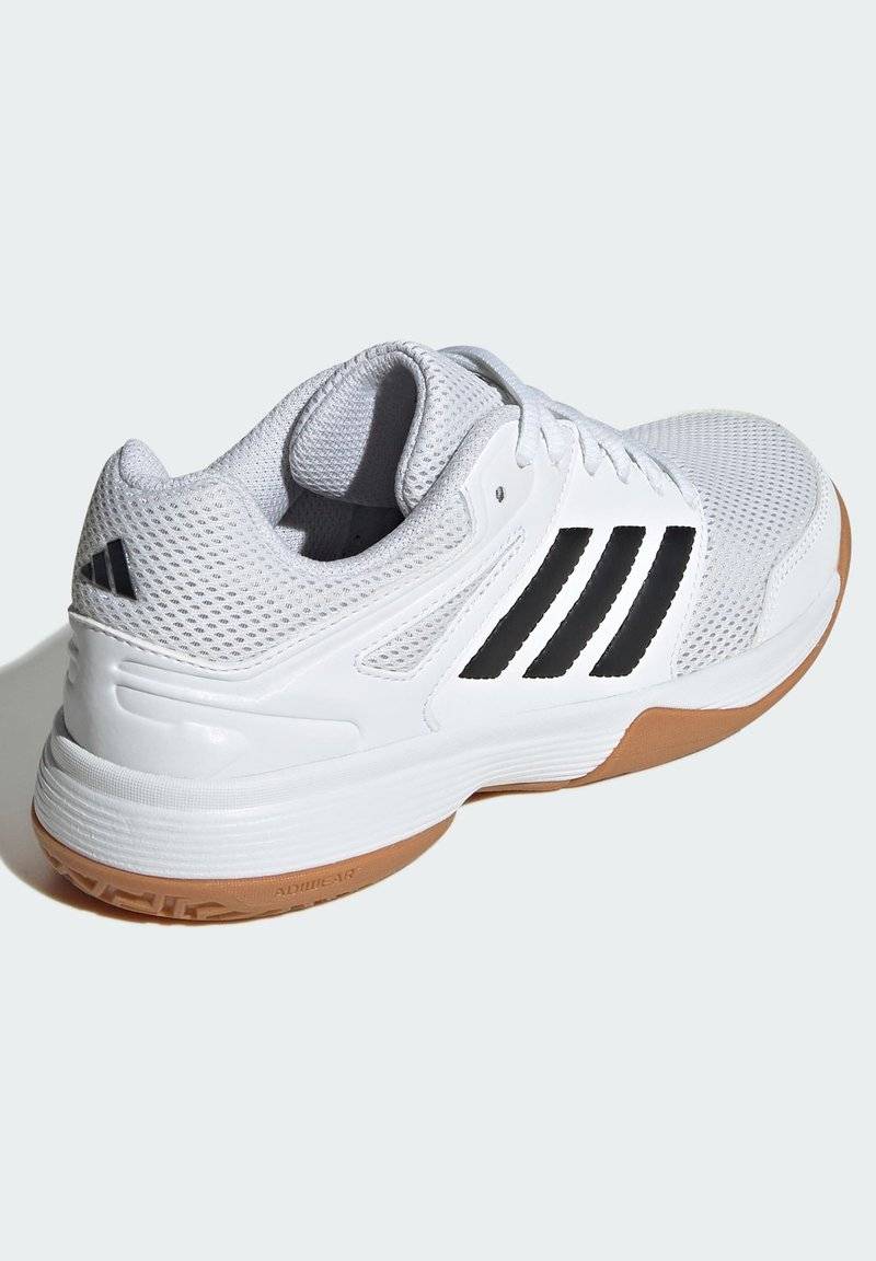 adidas Performance adidas Performance SPEEDCOURT INDOOR KIDS - Stability running shoes - cloud white core black gum Lagerräumung