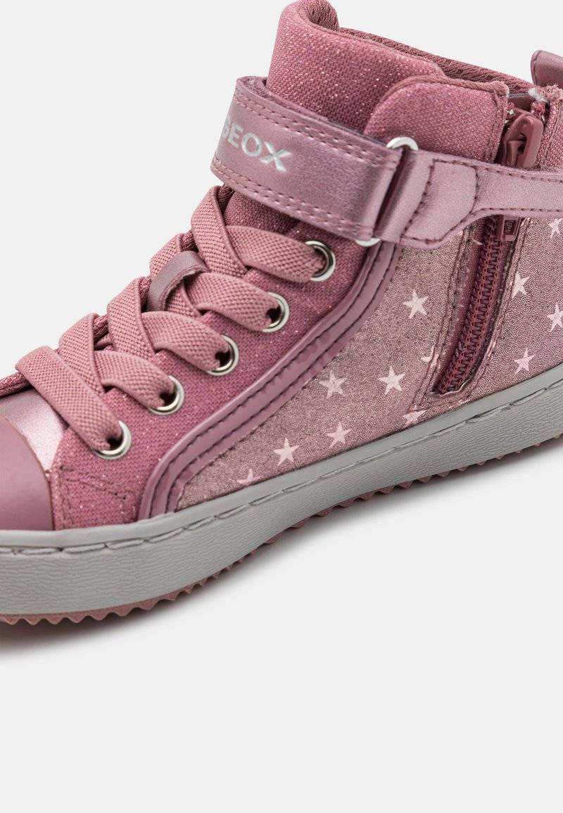 Geox Geox KALISPERA GIRL - High-top trainers - dark pink Top Angebot