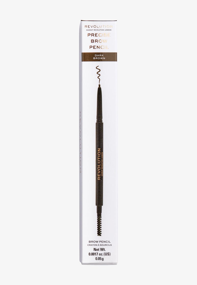 Makeup Revolution Makeup Revolution REVOLUTION PRECISE BROW PENCIL - Eyebrow pencil - dark brown Discount Store für neue Produkte