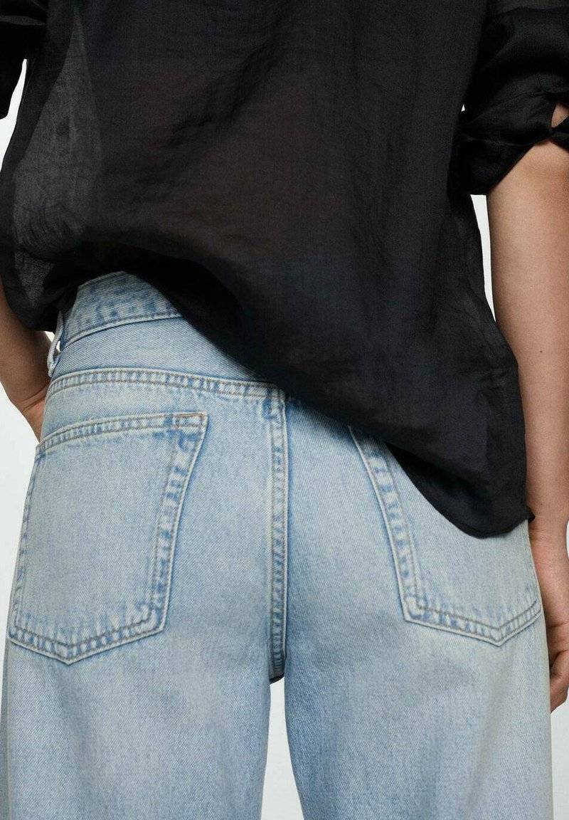 Mango Mango Straight leg jeans - hellblau Begrenzt auf 3 Tage