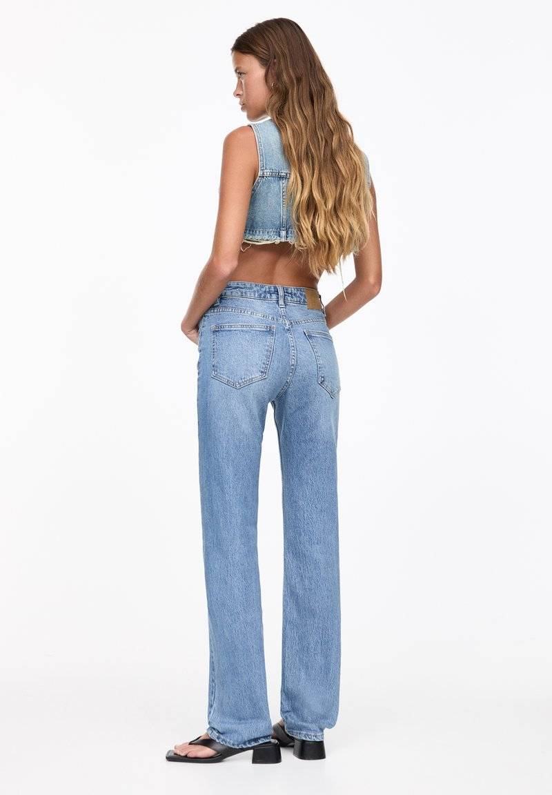 PULL&BEAR PULL&BEAR Straight leg jeans - blue Black Friday Preise