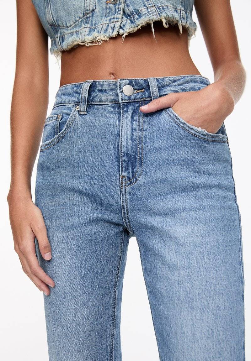 PULL&BEAR PULL&BEAR Straight leg jeans - blue Black Friday Preise