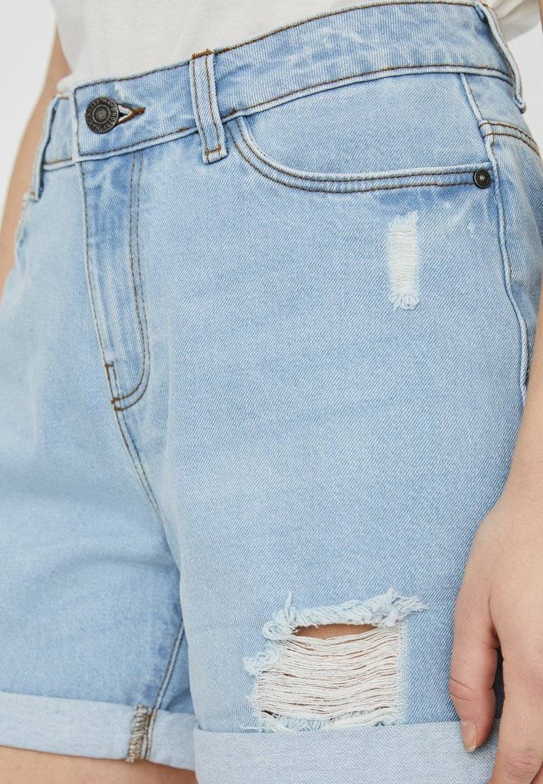 Noisy May Noisy May Denim shorts - light blue denim 2025