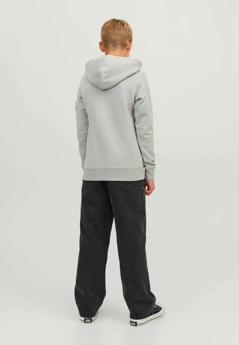 Jack & Jones Junior Jack & Jones Junior ALEX ORIGINAL MF BAGGY - Flared Jeans - black denim Outlet