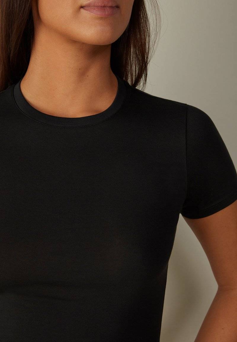 Intimissimi Intimissimi ROUND NECK - Basic T-shirt - nero Verkauf