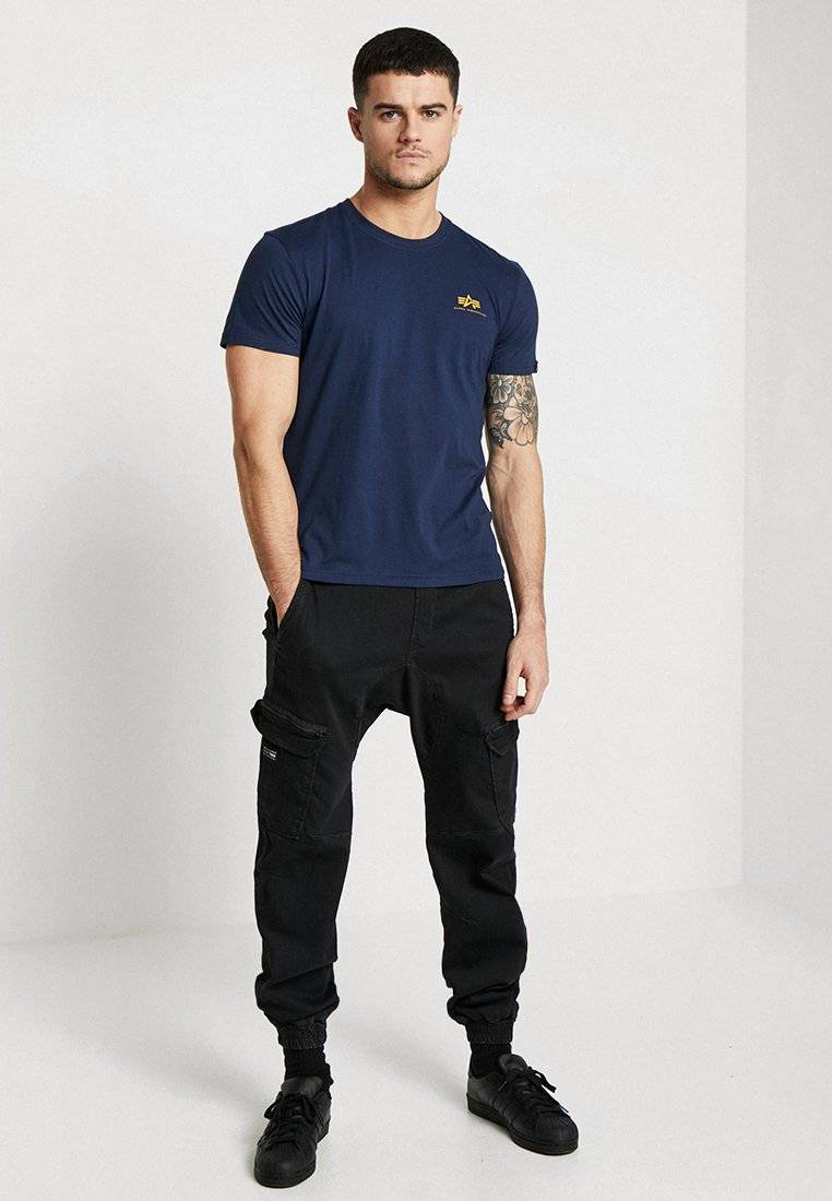 Alpha Industries Alpha Industries SMALL LOGO - Basic T-shirt - new navy Meist gekauft