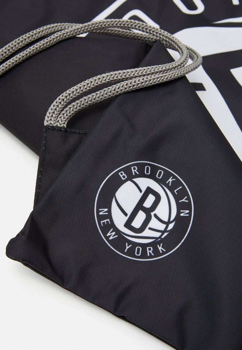 NBA NBA NBA BROOKLYN NETS GYM SACK - Drawstring sports bag - black Blitzangebot