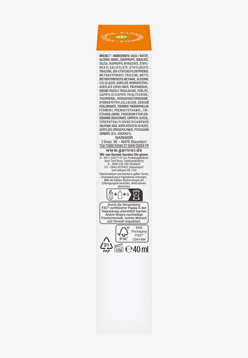 Garnier Garnier SUNSCREEN FLUID WITH SPF 50+ - Sun protection Super Sparpreis