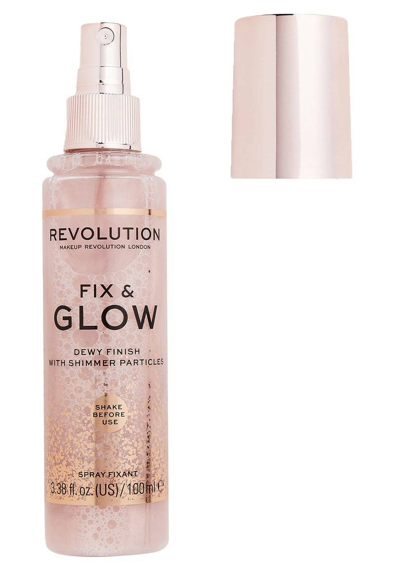 Makeup Revolution Makeup Revolution FIX & GLOW FIXING SPRAY - Setting spray & powder Super Rabatt