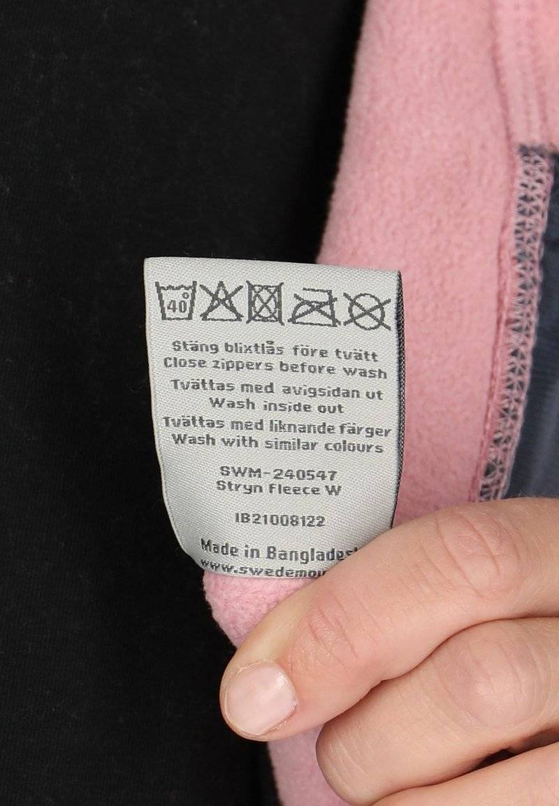 Swedemount Swedemount STRYN - Fleece jacket - dusty rose soft pink Clearance-Verkauf