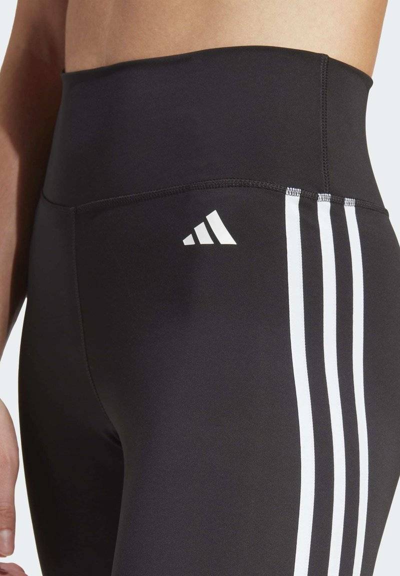 adidas Performance adidas Performance ESSENTIALS 3-STRIPES HIGH-WAISTED 7/8 - Leggings - black Begrenzt auf 3 Tage