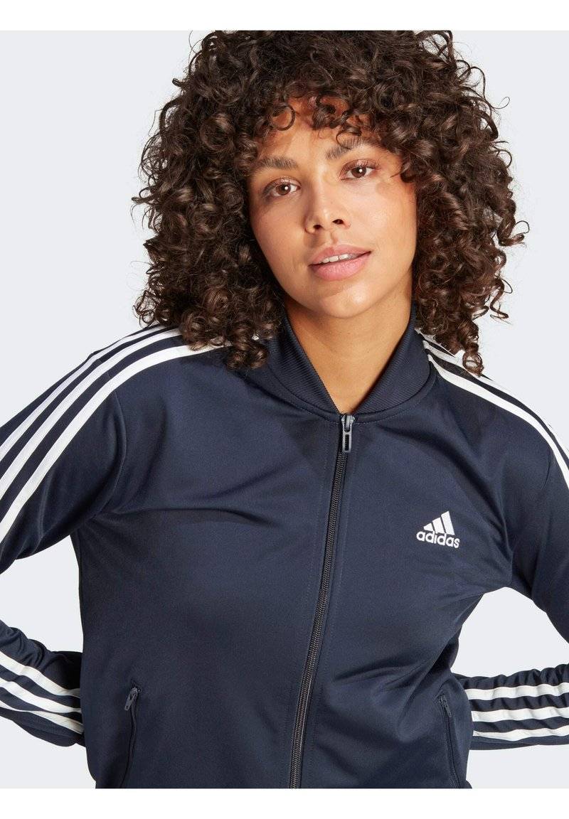 adidas Sportswear adidas Sportswear ESSENTIALS 3-STRIPES - Tracksuit - legend ink white Outlet