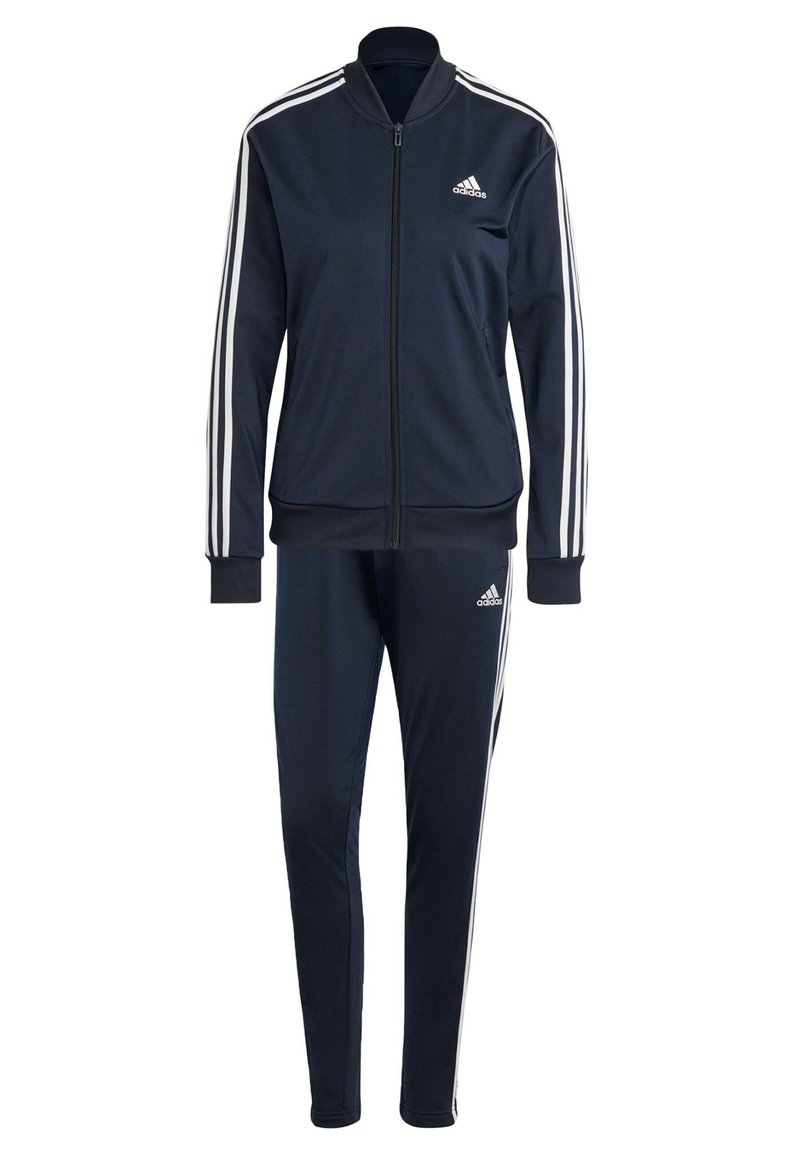 adidas Sportswear adidas Sportswear ESSENTIALS 3-STRIPES - Tracksuit - legend ink white Outlet