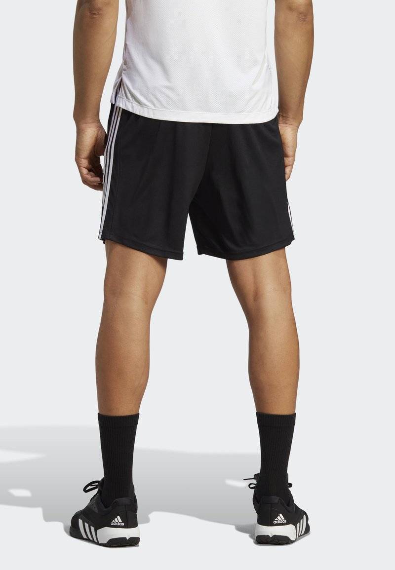 adidas Performance adidas Performance ESSENTIALS PIQUÉ 3-STRIPES - Sports shorts Günstiger Verkauf