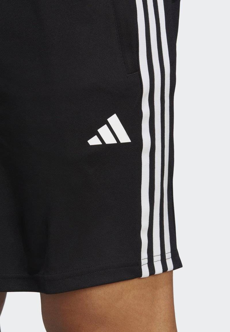 adidas Performance adidas Performance ESSENTIALS PIQUÉ 3-STRIPES - Sports shorts Günstiger Verkauf