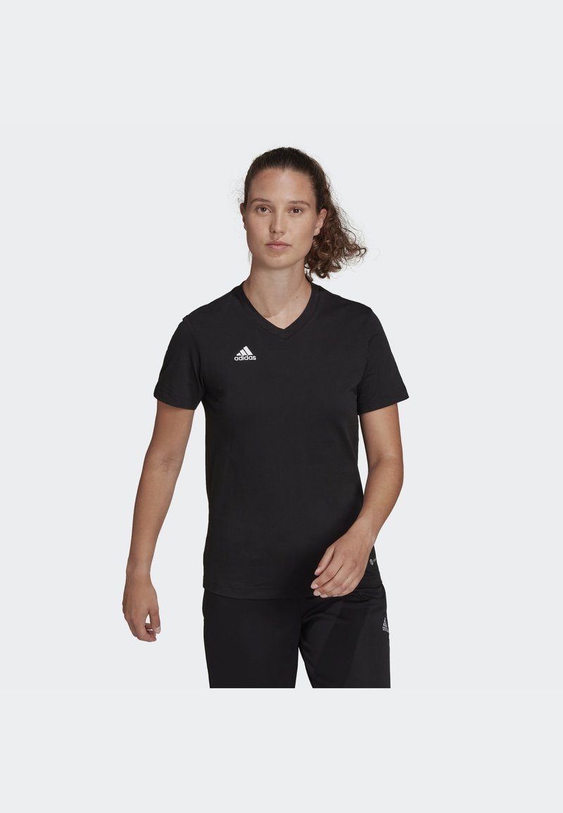 adidas Performance adidas Performance ENTRADA - Basic T-shirt - black Günstig kaufen