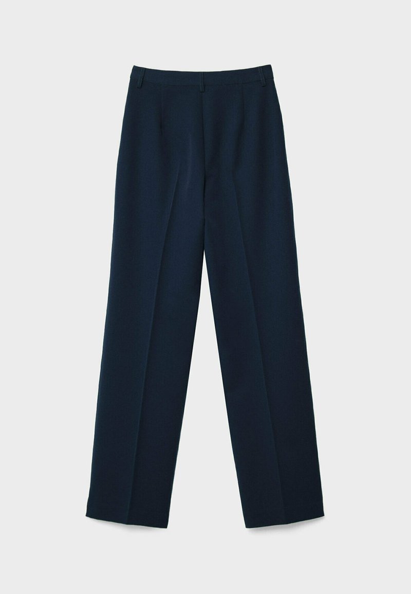 Stradivarius Stradivarius Trousers - dark blue Großer Ausverkauf
