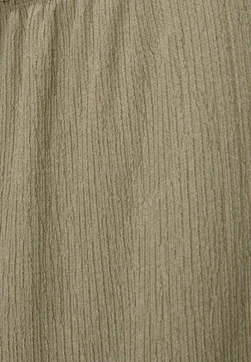 PULL&BEAR PULL&BEAR WIDE-LEG FLOWING - Trousers - khaki Preisnachlass