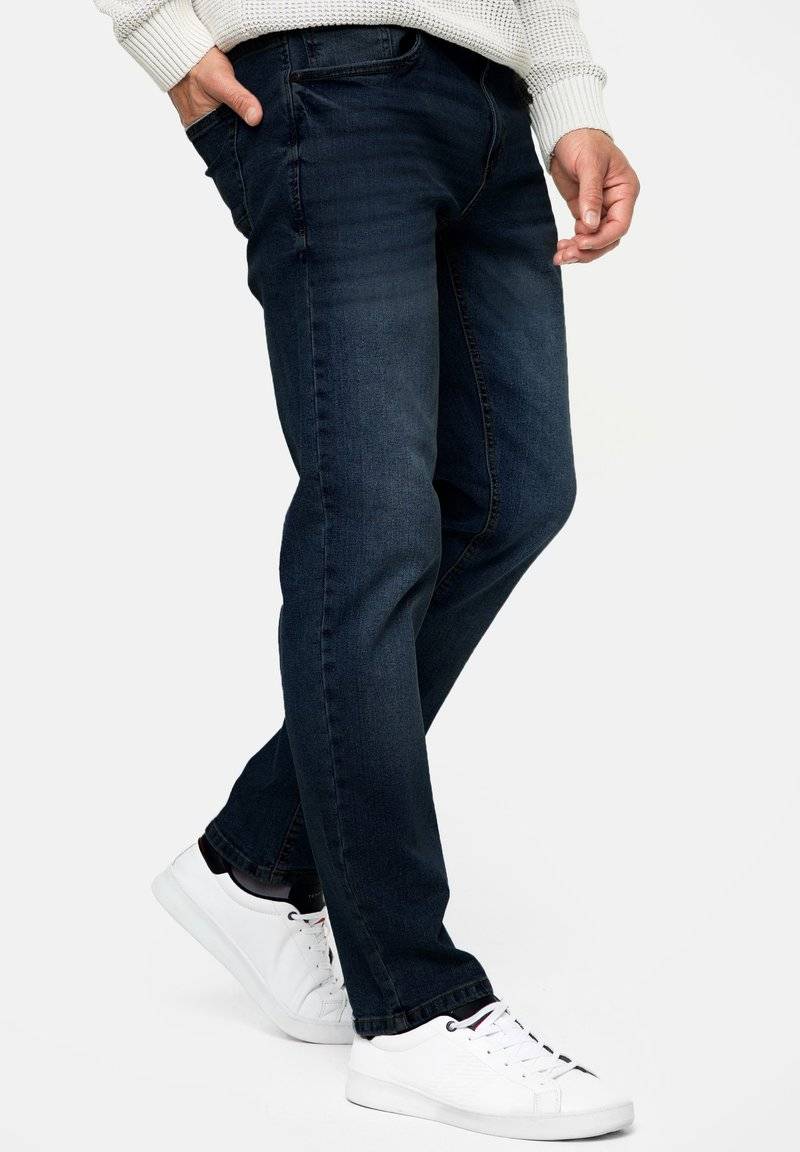 INDICODE JEANS INDICODE JEANS INSANTINO - Straight leg jeans - rinse wash Weihnachtsangebot
