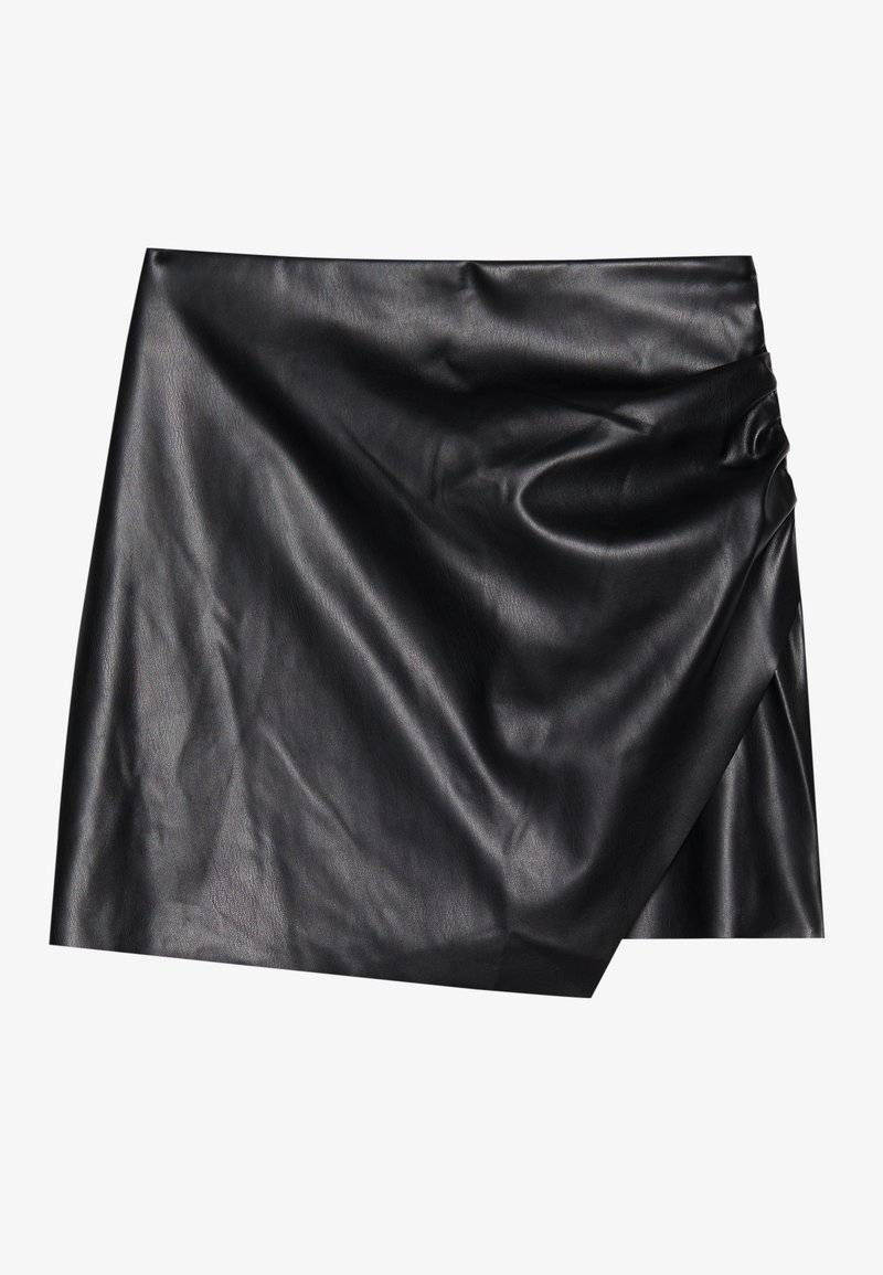 Even&Odd Even&Odd Mini skirt - black Zeitlich begrenztes Angebot