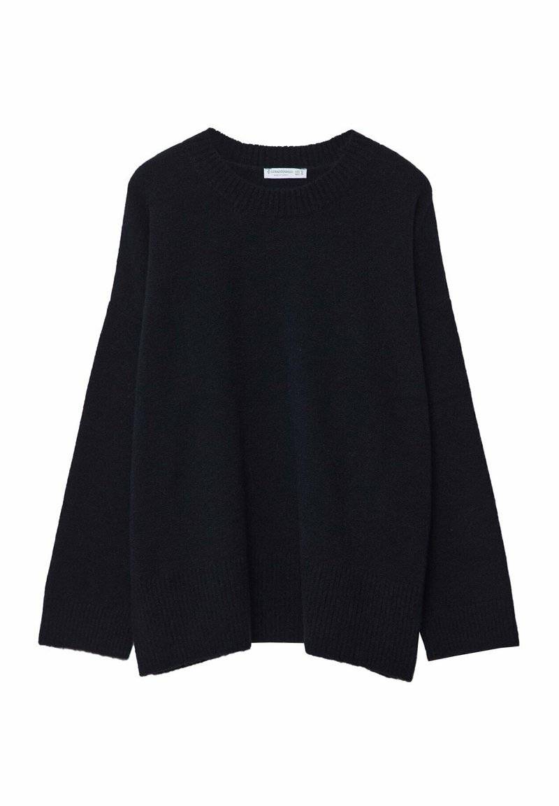 Stradivarius Stradivarius SOFT-TOUCH - Jumper - dark blue Große Rabatte