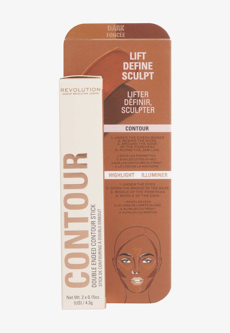 Makeup Revolution Makeup Revolution REVOLUTION FAST BASE CONTOUR STICK - Contouring - dark Kauf eins, bekomm eins gratis