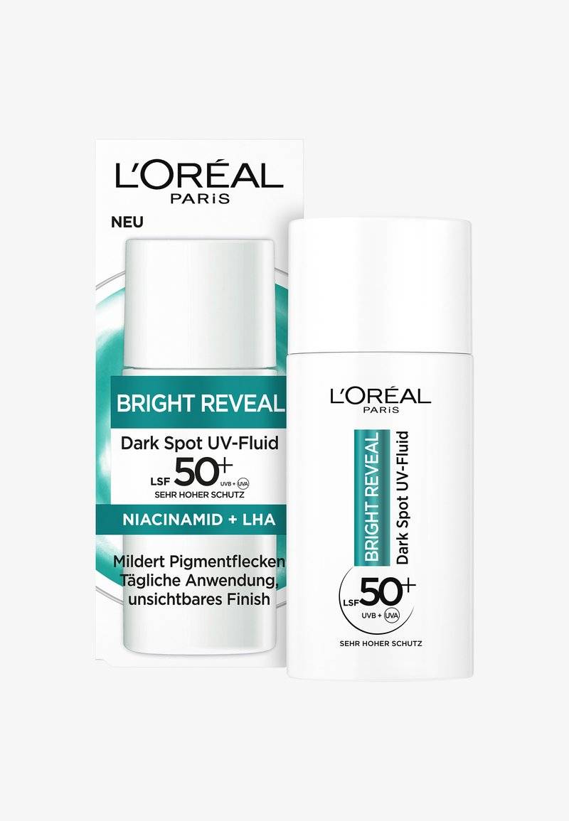 L'Oréal Paris Skin L'Oréal Paris Skin BRIGHT REVEAL DARK SPOT UV FLUID LSF 50 - Sun protection Bis zu 60% Rabatt