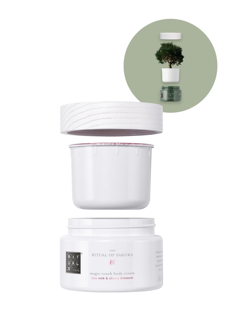 Rituals Rituals BODY CREAM REFILL THE RITUAL OF SAKURA - FLORAL - CHERRY BLOSSOM & RICE MILK - Moisturiser Super Rabatt