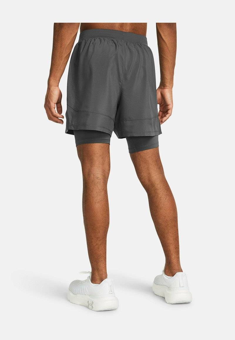 Under Armour Under Armour LAUNCH SHORTS 2-IN-1 - Sports shorts - castlerock Speichern exportieren