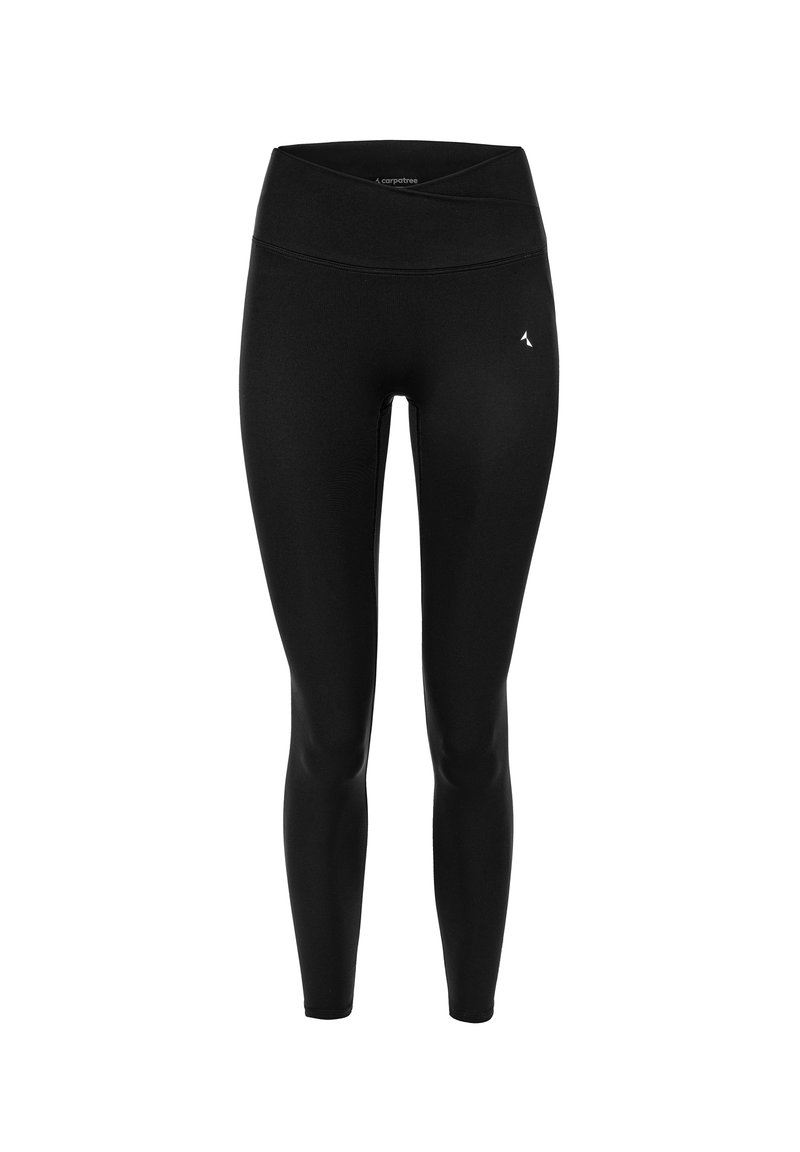 carpatree carpatree CROSSOVER HIGHWAIST - Leggings - black Hotsell