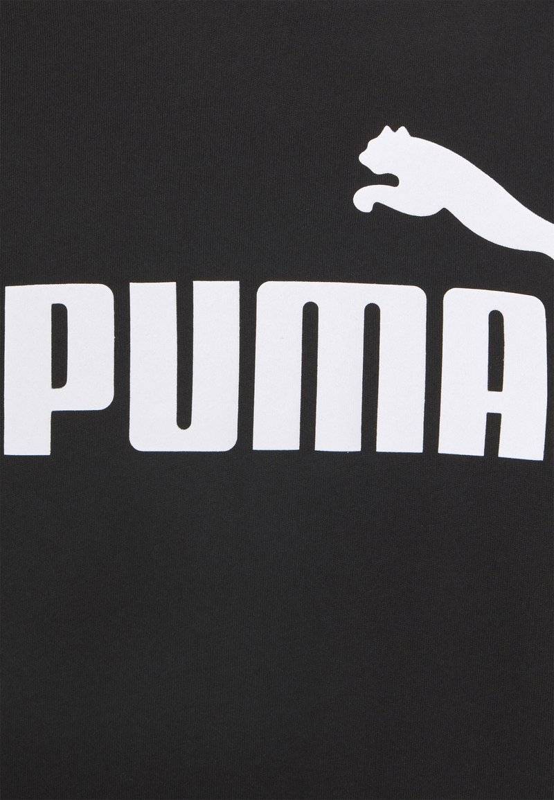 Puma Puma CROPPED LOGO TEE - Print T-shirt - puma black Meist gekauft