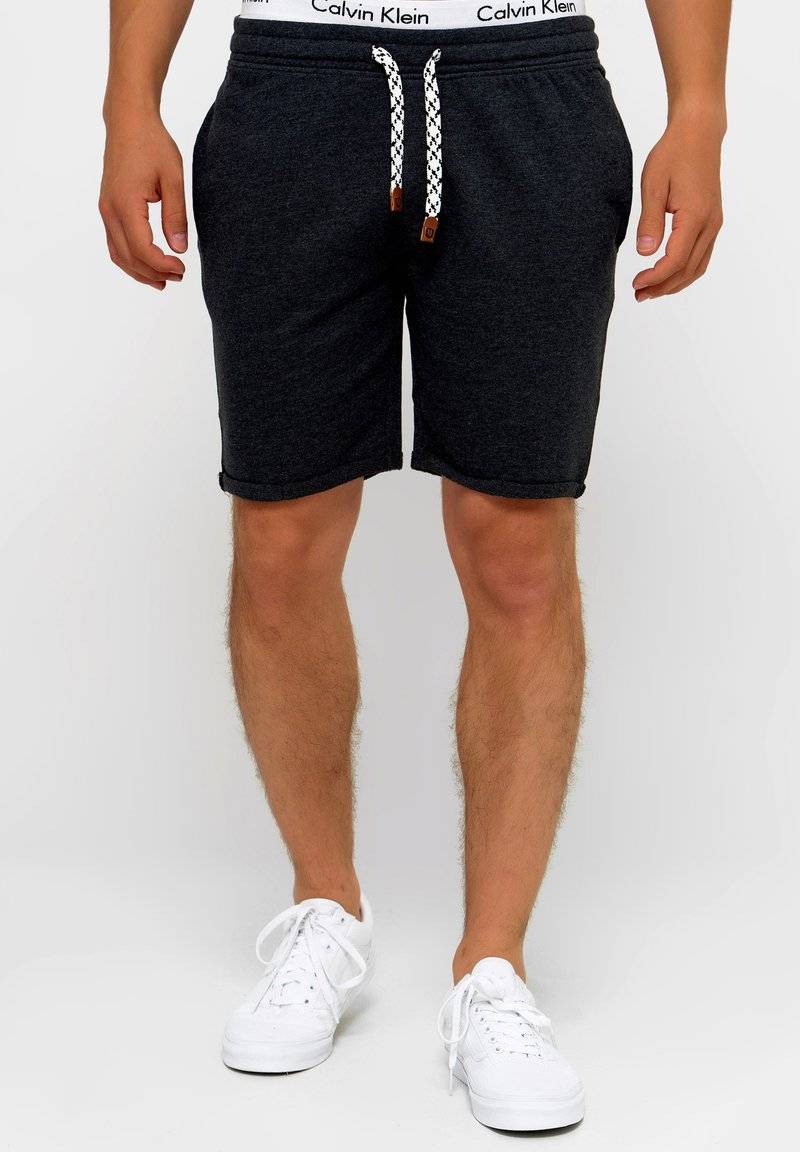 INDICODE JEANS INDICODE JEANS ALDRICH - Shorts - black mix