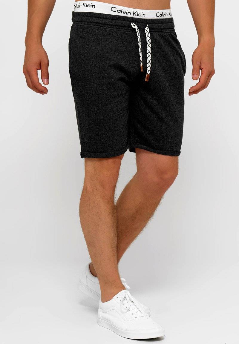INDICODE JEANS INDICODE JEANS ALDRICH - Shorts - black mix Flash Sale