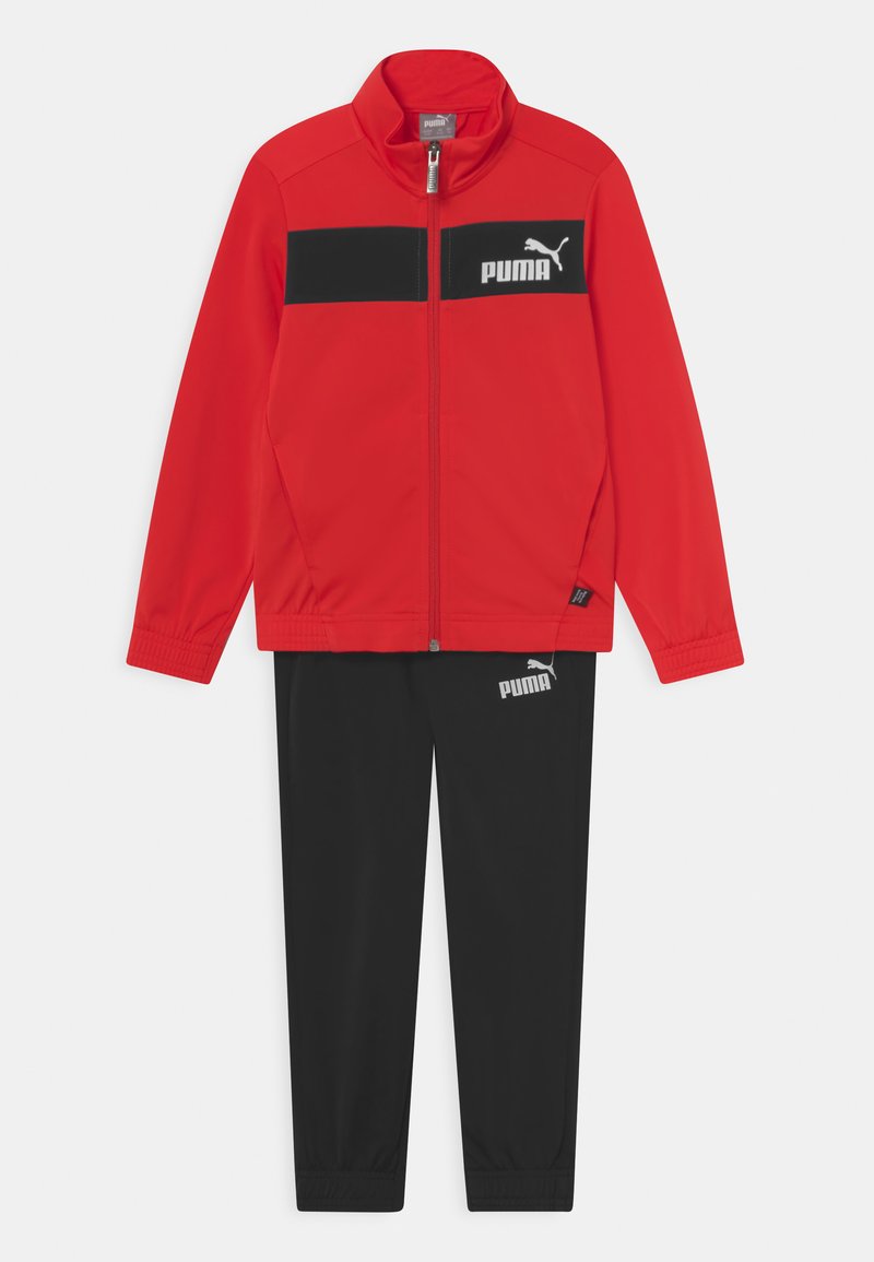 Puma Puma SUIT UNISEX SET - Tracksuit - high risk red Begrenztes Angebot