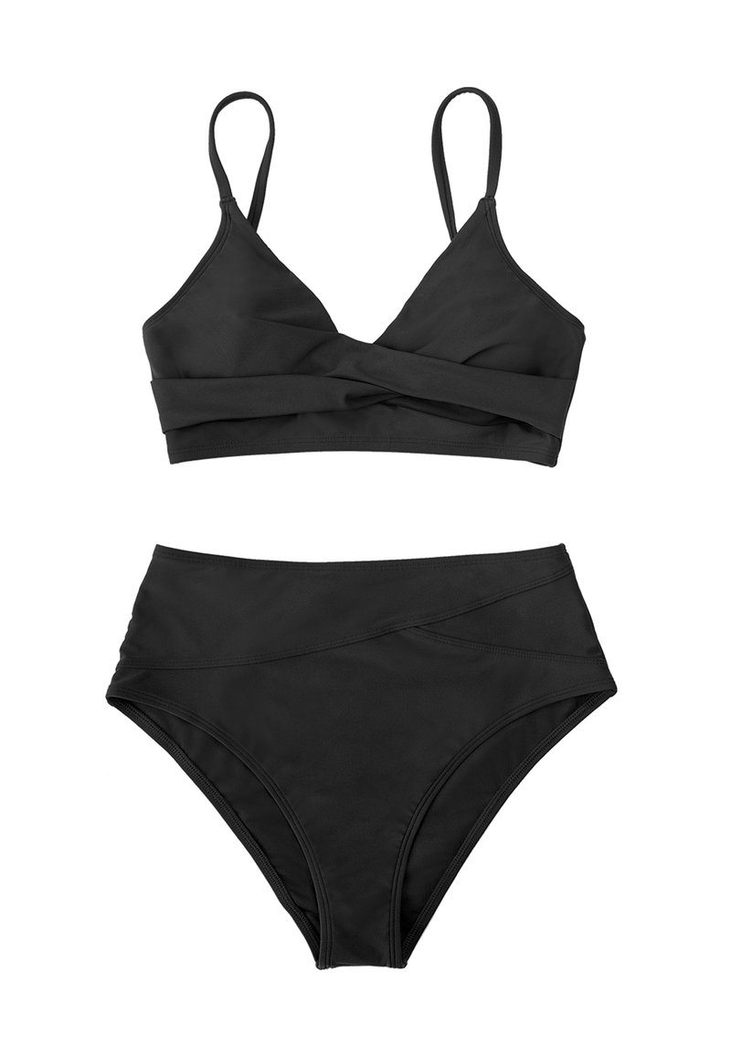Cupshe Cupshe Bikini - black Preisnachlass