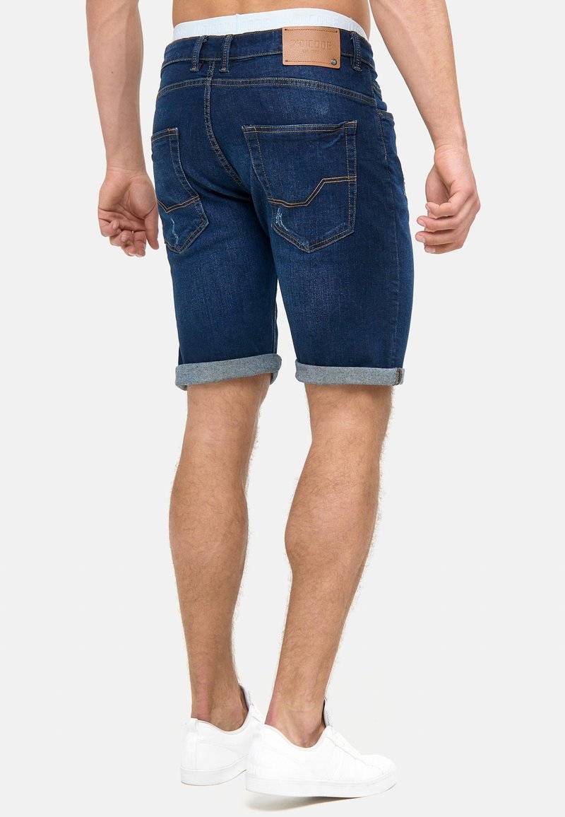 INDICODE JEANS INDICODE JEANS INCADEN - Denim shorts - blau Osterangebot