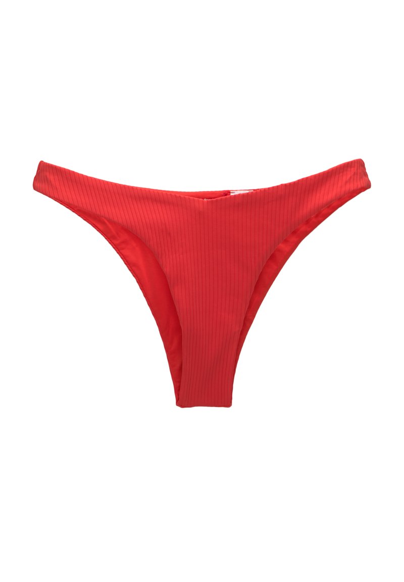 PULL&BEAR PULL&BEAR V-SHAPED - Bikini bottoms - red Online Outlet