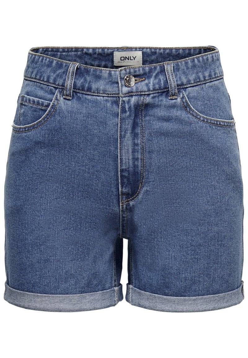 ONLY ONLY LIFE - Denim shorts - medium blue denim Blitzangebot