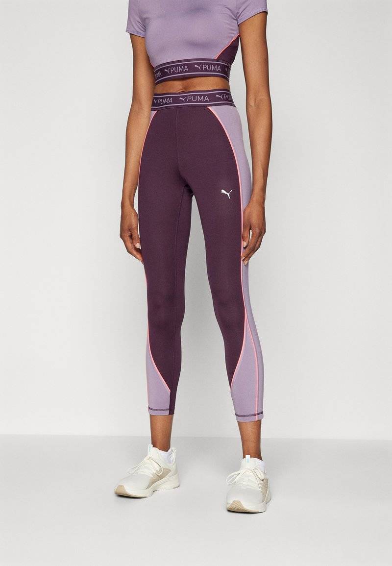 Puma Puma FIT TRAIN STRONG 7/8 - Leggings - midnight plum