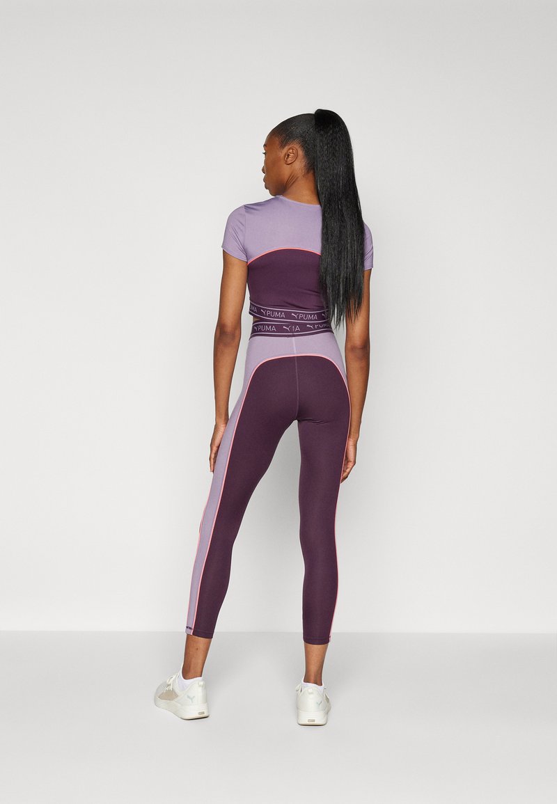 Puma Puma FIT TRAIN STRONG 7/8 - Leggings - midnight plum Sonderangebot