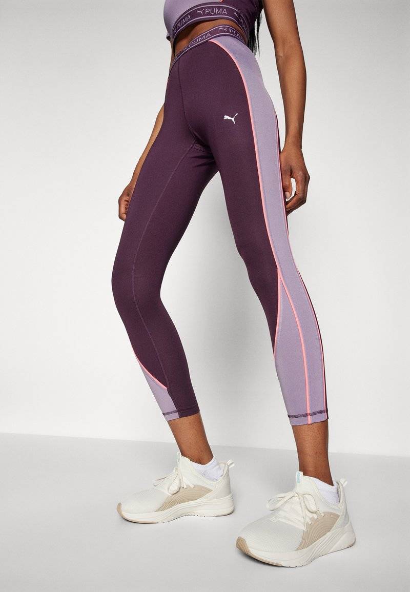 Puma Puma FIT TRAIN STRONG 7/8 - Leggings - midnight plum Sonderangebot
