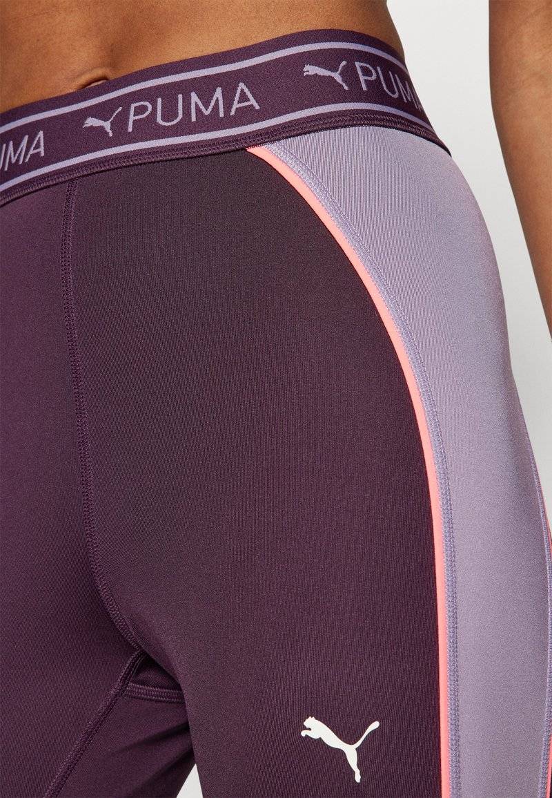 Puma Puma FIT TRAIN STRONG 7/8 - Leggings - midnight plum Sonderangebot