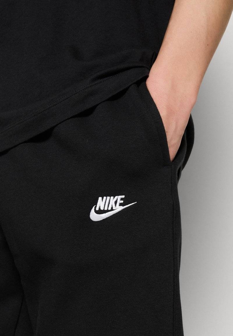 Nike Sportswear Nike Sportswear CLUB CF BB - Tracksuit bottoms - black Flash Sale