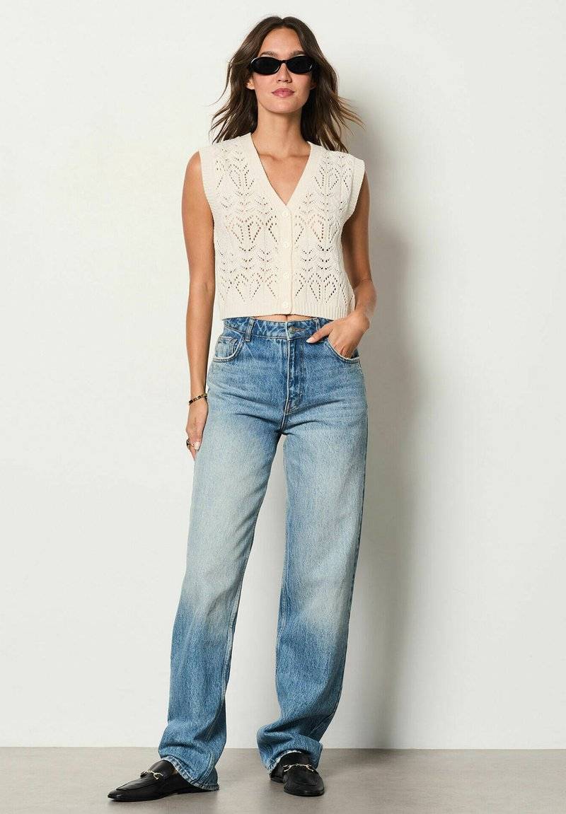 Etam Etam FOLIO - Waistcoat - ecru Vatertagsangebot